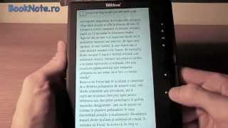 Trekstor eBook Reader 30 Review limba română [upl. by Asamot]