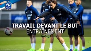 Travail devant le but pour les attaquants [upl. by Eilac]