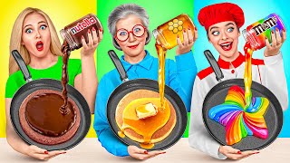 Me vs Grandma Cooking Challenge  Delicious Recipes by Multi DO Challenge [upl. by Oel]