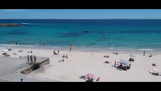 BEST BEACH EVER Cottesloe Beach COTTESLOE PERTH AUSTRALIA [upl. by Tallula]