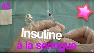 Insuline à la seringue [upl. by Pessa]