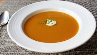 Roasted Butternut Squash Soup  Easy Butternut Squash Soup Recipe [upl. by Durante]