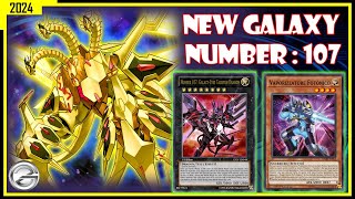 GALAXY EYES DECK WITH NUMBER 107 GALAXY EYES TACHYON DRAGON JANUARY 2024  YUGIOH DUEL LINKS [upl. by Ide605]