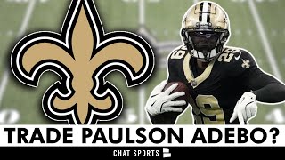 TRADE Paulson Adebo New Orleans Saints Rumors amp Overreaction After Losing To The Falcons [upl. by Tayler]