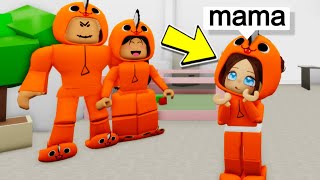 Brookhaven But I Copy ODERS HALLOWEEN Avatars as a BABY [upl. by Brendin]