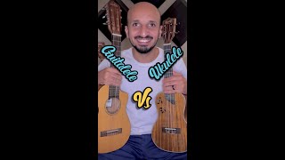 Ukulele Vs Guitalele I الفرق بين الاوكوليلي والجيتاليلي ukulele guitalele vs [upl. by Ynnattirb]