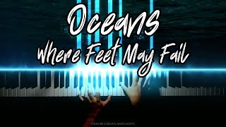 Hillsong United  Oceans Piano Cover [upl. by Aivlys]