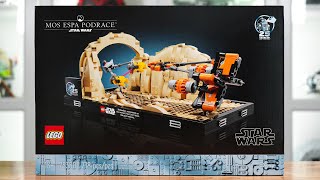 LEGO Star Wars 75380 MOS ESPA PODRACE Review 2024 [upl. by Yar108]