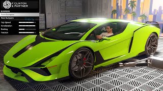 GTA 5  DLC Vehicle Customization  Pegassi Ignus Lamborghini Sian [upl. by Wieren202]