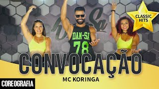 Convocação  Mc Koringa  DanSa  Daniel Saboya Coreografia [upl. by Konopka]