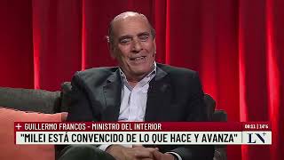 Guillermo Francos quotTenemos que acomodarnos a esta nueva realidadquot  Entrevistas con Novaresio [upl. by Combes]