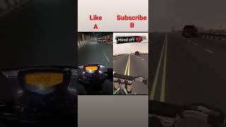 bike vs bikeshortvideoyoutubeshorts bikeloverriderstandbikemodifiedbike racerbike [upl. by Mitzl]