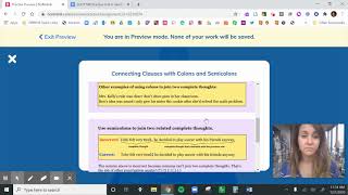 NoRedInk Connecting Clauses with Colons and Semicolons [upl. by Rednael]