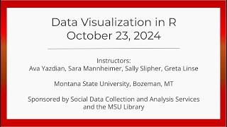 Data Visualization in R Fall 2024  Ava Yasdian Sara Mannheimer Sally Slipher and Great Linse [upl. by Weiler]