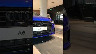 Blue Audi A6 luxury sedan new model 2022 ⭐️⭐️⭐️⭐️⭐️ Avilon AUDI 🌏 [upl. by Remos]