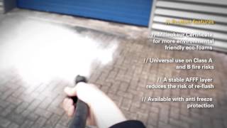 Neuruppin Foam Trolley Fire Extinguisher Discharge Video [upl. by Aissilem]