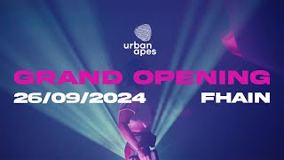 Opening Day Reveal urban apes Berlin Fhain [upl. by Cassandry]