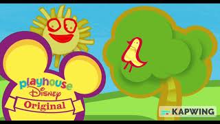 Playhouse Disney original logo rare  variant jungle junction Halloween 20092010 [upl. by Rowell979]