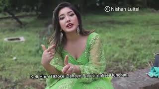 TikTok Creativity Song  Aanchal Sharma Interview  Dialogue with Beats  Nishan Luitel [upl. by Liarret]