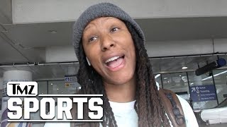 Chamique Holdsclaw The Baddest Chick I Ever Played Against Was   TMZ Sports [upl. by Gillespie165]