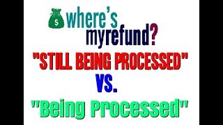 Being Processed vs Still Being Processed [upl. by Mayrim]