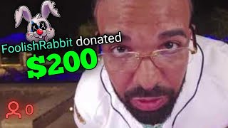 DONATING TO SMALL STREAMERS [upl. by Sillert866]