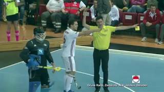 2 Halbfinale 57 DM Hallenhockey Herren UHC vs RWK 04022018 Stuttgart Highlights [upl. by Steiner]