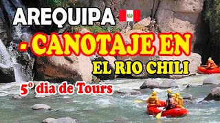 CANOTAJE EN EL RIO CHILI  AREQUIPA  Deportes de Aventura  Rafting by El Rio Chili Arequipa [upl. by Alissa]