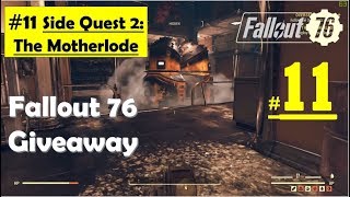 Fallout 76  The Motherlode  Acquire ID Find Answers to Exam Find Repair Beacon [upl. by Budde]