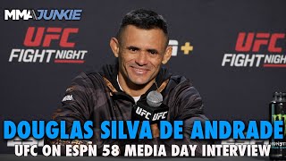 Douglas Silva de Andrade Wont Leave Anything to Chance vs Miles Johns  UFC on ESPN 58 [upl. by Onirefez]