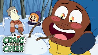 MASHUP Playing in the Snow ⛄  Craig of the Creek  Cartoon Network [upl. by Ekoorb]