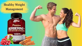 NutriFlair Premium Berberine HCL Capsules  Immune System Healthy Weight Management [upl. by Cletus]