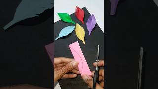 How To Make Paper Feathers  Diy Paper Feather Making Craft  Paper Feather Craft Easy shorts [upl. by Larimor]