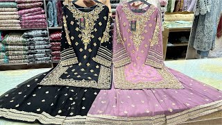 Ideal Boutique Rawalpindi 👑 Beautiful Gharara Dress Pakistani Dress designs  Wedding dress design [upl. by Dun]