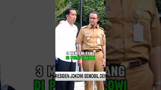 3 MENTERI YANG DI PECAT JOKOWI [upl. by Euqinor]