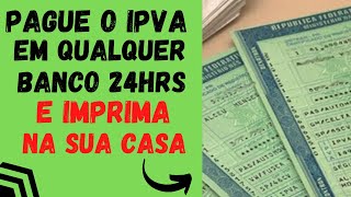 COMO PAGAR O IPVA 2021 NO CAIXA ELETRÔNICO DE QUALQUER BANCO [upl. by Nilac]