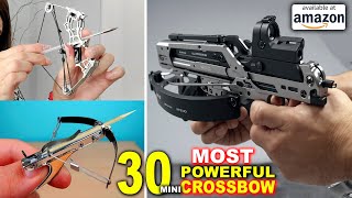 30 Most Deadly MINI Crossbows on Amazon That Are Incredibly Powerful [upl. by Enirac]