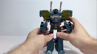 Transformers Combiner Wars ONSLAUGHT Review [upl. by Leeanne911]