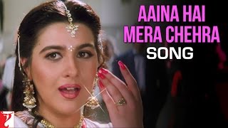 Aaina Hai Mera Chehra Song  Jackie Shroff Amrita Singh Juhi Chawla  Asha Lata Suresh Wadkar [upl. by Ilonka]