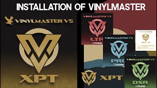 VINYLMASTER XPT V5 INSTALLATION FOR PLOTTER [upl. by Chavey]