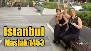 Istanbul 10062022 Maslak1453 Walking Tour 4k [upl. by Eolcin]