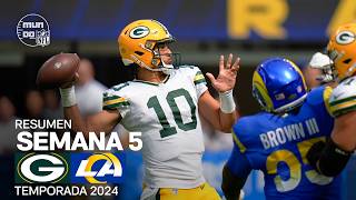 Green Bay Packers vs Los Angeles Rams  Semana 5  NFL 2024  Highlights Resumen en español [upl. by Erminie]