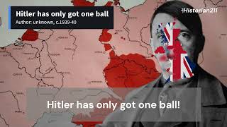 quotHitler Has Only Got One Ballquot  British WW2 Song [upl. by Mattias]