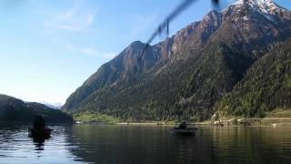 Saibling Fischen am lago di Le Prese Valposchiavo [upl. by Nitsew315]