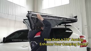 How Does a 270° Awning Enhance Your Camping Setup [upl. by Harbard]