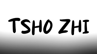 TSHO ZHI Lyrics video [upl. by Salta]