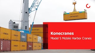 Model 5 Mobile Harbor Cranes [upl. by Ergener]