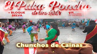 CHUNCHOS DE CAINA HUANUCO YAROWILCAS  CONCURSO MUSUQ YAWAR 2024  PRODUCCIONES ISA [upl. by Nnaaihtnyc]