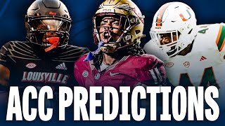 Michigan Football DC Jesse Minter To The NFL  Way Too Early ACC Football Predictions [upl. by Nigle]