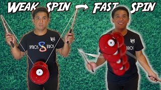 3 Ways to Spin a Diabolo FASTER in 5 Minutes Beginners  Diabolo Tutorial 4 [upl. by Justine]